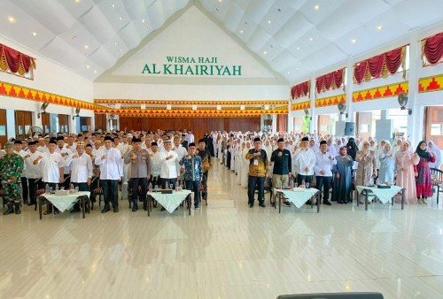 Walikota Metro Optimis Kelancaran Haji 2025, Jemaah Diminta Jaga Kondisi Fisik