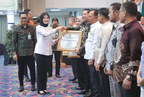 Lampung Tengah Raih Juara 3 Paritrana Award, Tegaskan Komitmen Lindungi Pekerja