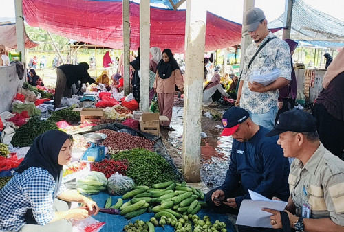 Kadis Koperindag Mesuji Turun Langsung Sosialisasikan Tarif Sewa Kios di Pasar Rakyat Panggung Jaya