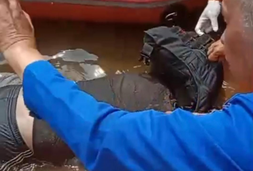 Bripda Rizky Ardiyanto Ditemukan Tak Bernyawa di Sungai Mesuji, Jasad Berjarak 4,5 Meter dari Titik Jatuh