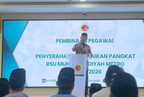 RSU Muhammadiyah Metro Gelar Pembinaan dan Serahkan SK Kenaikan Pangkat Pegawai Tahun 2026