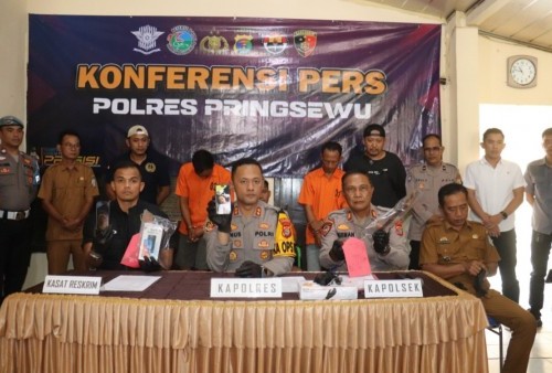 Polsek Gadingrejo Ungkap Perampokan Agen BRILink, Tiga Pelaku Dibekuk dalam Sepekan