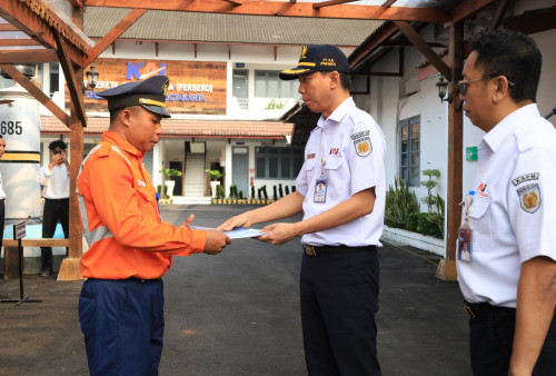 Cegah Kecelakaan di Rel, PJL Purwono Prasetyo Dapat Apresiasi dari KAI Daop 6