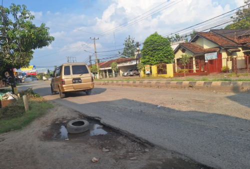 DPUTR Metro Petakan 78 Titik Jalan Rusak untuk Diperbaiki Tahun Ini