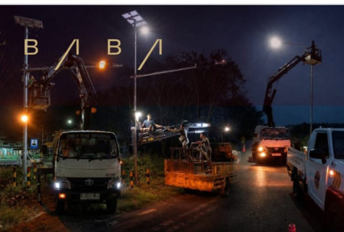 Demi Keselamatan Pengguna Jalan, PJU dan Warning Light di Tubaba Diperbaiki
