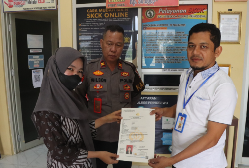 Polres Pringsewu Terbitkan 6.149 SKCK hingga September 2026