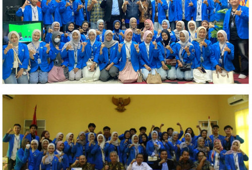 Puluhan Mahasiswa KPI UIN Jusila Lakukan Studi Kaji ke Radar TV dan KI Lampung