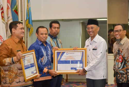 BPN Mesuji Kantongi Penghargaan Opini Ombudsman RI Predikat Baik