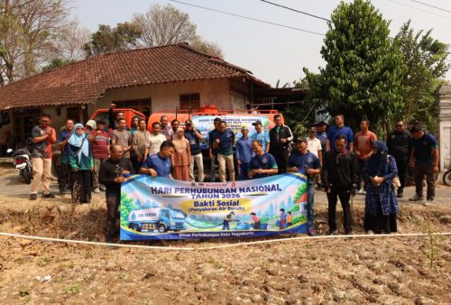 Dishub Kota Yogyakarta Salurkan Bantuan Air Bersih untuk Warga Gunungkidul Terdampak Kekeringan