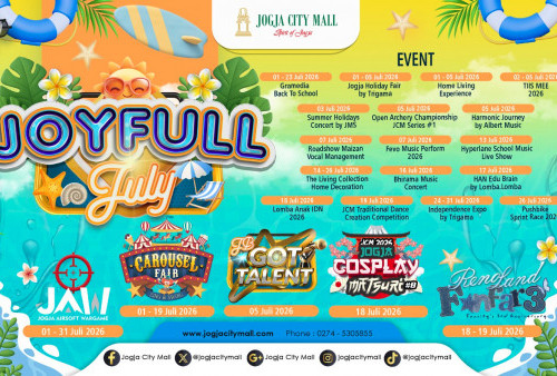 Jogja City Mall Hadirkan JOYFULL JULY 2026, Surga Hiburan Keluarga Sepanjang Juli