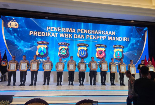 Polda DIY Borong 12 Penghargaan Nasional untuk Zona Integritas dan Pelayanan Publik