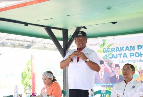 Peringati Hari Bumi ke-55, Kemenag Lamteng Gelar Gerakan Penanaman 1 Juta Pohon Matoa