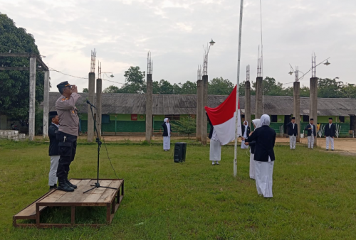 Sambang Ponpes Dasar El Fikri, Polres Mesuji Bentuk Karakter Positif Generasi Muda