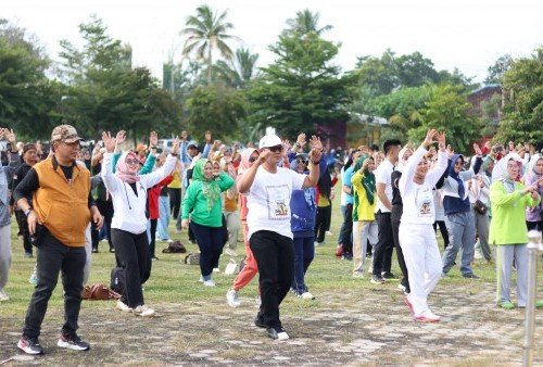 Wabup Lamteng: Kesehatan yang Baik Kunci Sukses dalam Bekerja