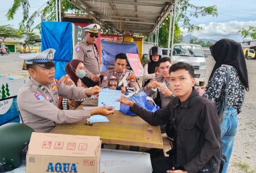 Tak Hanya Razia, Operasi Zebra di Pringsewu Hadirkan Samsat Keliling