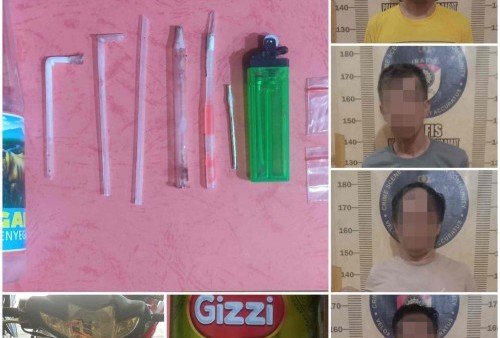 Gerebek Rumah Pesta Sabu di Tubaba, Dua ASN Diciduk Polisi