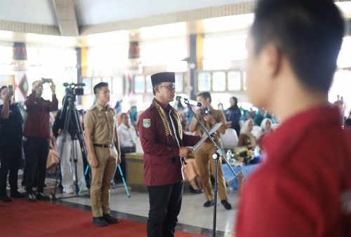 Forum GenRe Lampung Tengah 2025 Resmi Dilantik, Pemkab Tegaskan Komitmen untuk Generasi Muda