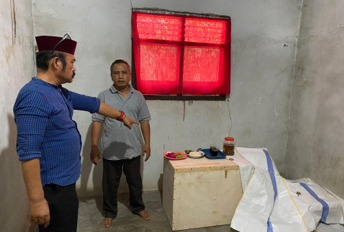 Dukun Palsu di Lampung Tengah, Kamar Ritual Ternyata Berisi Sesajen Lele Goreng