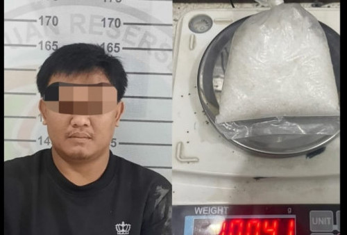 Diduga Edarkan Sabu, Pria 36 Tahun Ditangkap Polisi di Bukit Kemuning Lampung Utara