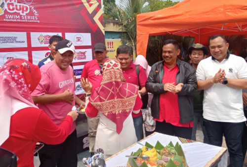 PPI Swim Series 2025 Dibuka Ketua Akuatik Lamteng di Kalirejo