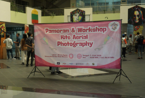 JIKF 2026 Kenalkan Fotografi Udara dengan Layang-layang Lewat Workshop di UKDW