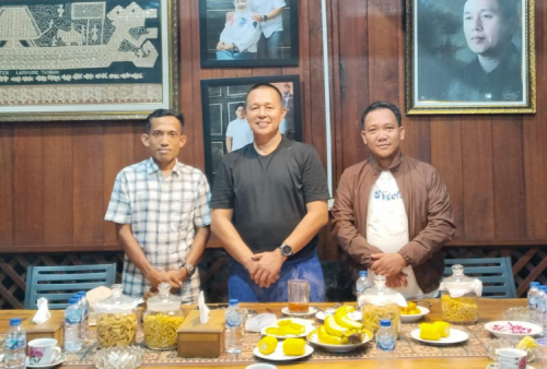 Silaturahmi dengan Mustafa, Rosim Nyerupa Soroti Kepemimpinan dan Pembangunan Lampung Tengah
