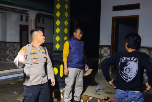 Polsek Mesuji Timur Tangkap Terduga Provokator Pembakaran Ponpes Nurul Jadid 