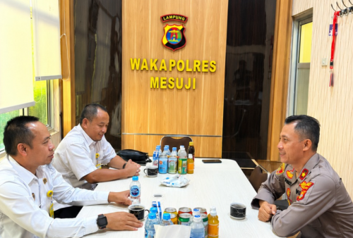 Cegah Konflik Agraria, BPN Mesuji Tingkatkan Koordinasi dengan Polres