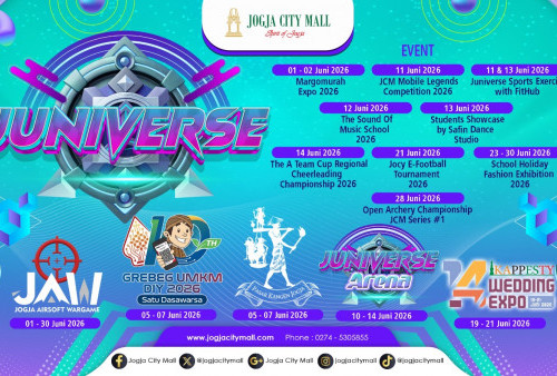 JUNIVERSE 2026 Meriahkan Jogja City Mall dengan Beragam Event Sepanjang Juni