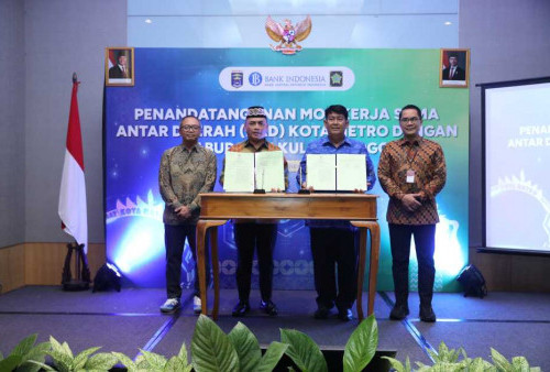 Pemkot Metro dan Pemkab Kulon Progo Sepakat MoU KAD untuk Tekan Laju Inflasi 