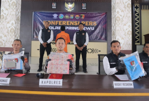 Diduga Korupsi Dana Desa, Kepala Pekon Sukoharjo III Barat Ditahan