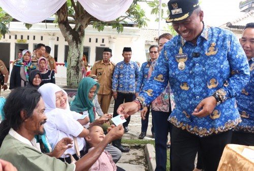 Ini Langkah Pemkab Lamteng Peduli Sesama, Gelar Bhakti Sosial untuk Disabilitas dan Lansia