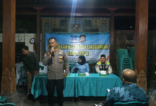 Satpol PP dan Polresta Sleman Gelar Pembinaan Keamanan Lingkungan Tahun 2026 
