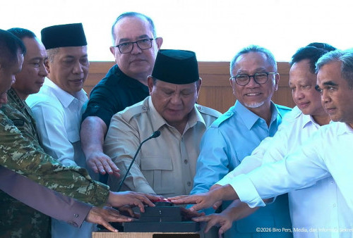 Sekdaprov Lampung Hadiri Peresmian Operasional 1.061 Kopdes Merah Putih