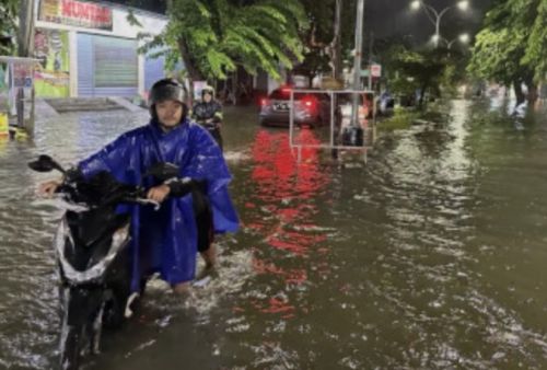  Cuaca Ekstrem Awal Tahun 2026, Lampung Masuk Daerah Waspada Banjir