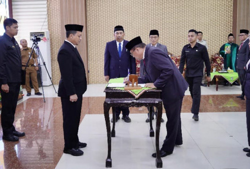 10 Pejabat Pimpinan Tinggi Pratama Pemkab Pringsewu Resmi Dilantik