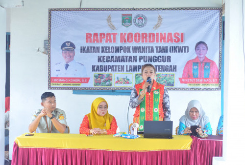Rakor IKWT Lampung Tengah Tekankan Optimalisasi Lahan Pekarangan