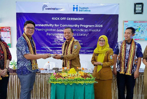 SMPN 2 Pringsewu Kini Punya Perpustakaan Digital