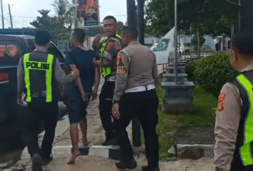 Satlantas Polres Lampung Utara Amankan DPO Curanmor Bersenjata Api