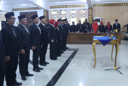 Bupati Hamartoni Ahadis Lantik 10 Pejabat Eselon II di Pemkab Lampung Utara, Ini Daftarnya