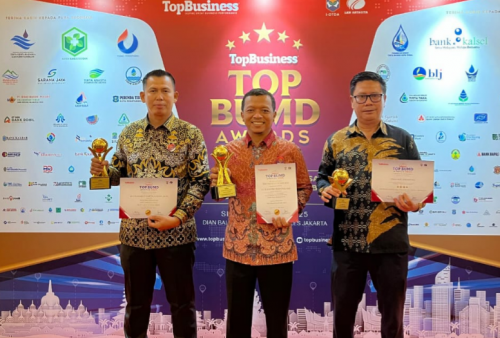 Bupati Riyanto Pamungkas Raih Penghargaan TOP Pembina BUMD 2025