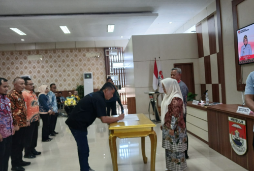  Bupati Elfianah Optimistis Mesuji Naik Predikat Nindya Kabupaten Layak Anak