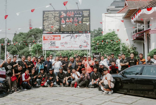 Road to Indonesian Custom Show 2026 Resmi Dimulai, 65 Komunitas Motor dan Mobil Ramaikan Yogyakarta