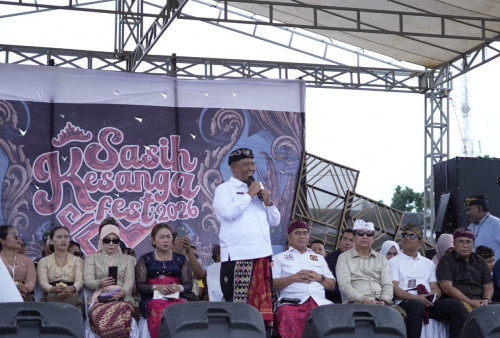 Sasih Kesanga Fest 2026 Resmi Dibuka di Seputih Raman, Festival Ogoh-Ogoh Terbesar di Lampung Disambut Antusias Warga