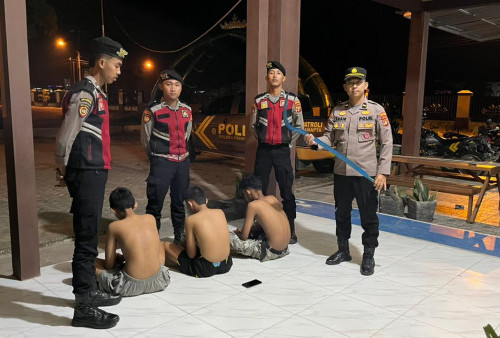 Aksi Tawuran di Pringsewu Digagalkan Polisi, 3 Remaja Diamankan