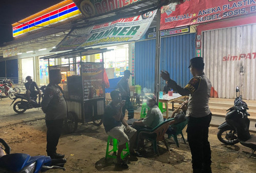 Polres Mesuji Gelar Patroli Dialogis Di Desa Simpang Mesuji