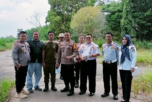 Polres Lamteng Pastikan Keamanan Rute 'Soekarno Fun Run'