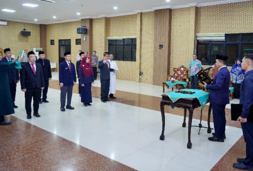 Bupati Pringsewu Lantik 7 Pejabat Baru, Tegaskan Birokrasi Bersih dan Digital Menuju Indonesia Emas 2045