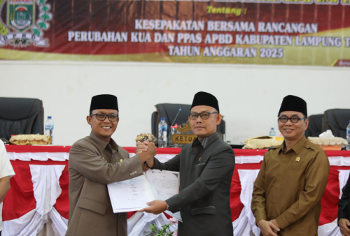 Bupati Ardito Wijaya dan DPRD Lampung Tengah Matangkan Perubahan KUA-PPAS 2025