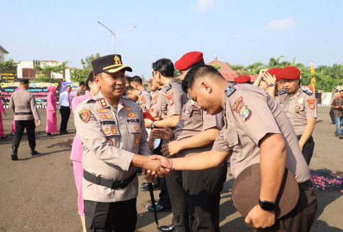 Sebanyak 21 Personel Polres Mesuji Naik Pangkat, Kapolres Ingatkan Tanggung Jawab Baru
